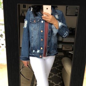 Distressed Denim Jacket